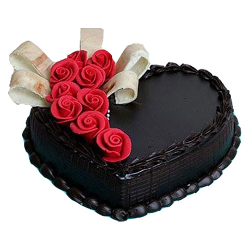 Heart Shaped Cake » Fondant Heart Cake.jpg