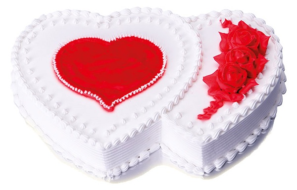 Wedding Cake » Full Half Heart Pineapple Cake.jpg
